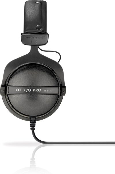 71n0ChjA YL. AC SL1500 1781169096 7412 beyerdynamic DT 770 PRO 80 Ohm Over-Ear Studio Headphones in Gray. Enclosed Design, Wired for Professional Recording and Monitoring