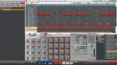 Akai Professional MPC Studio Black – Ultra-Portable MPC With MPC Software (Download), USB Power, LCD Screen, Touch Sensitive Encoders, Brushed Aluminium Body & Data Dial and Neoprene Sleeve Included.