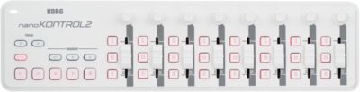 71nHCQdr4SL. AC SL1500 Korg, 1-Key Midi Controller (NANOKON2WH),White