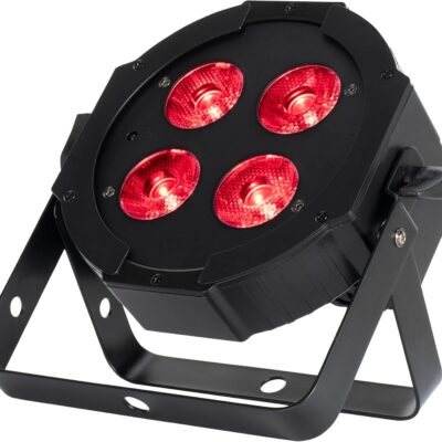 Audiosavings Bundle: (2) American DJ Eliminator Lighting Mega Hex L Par RGBLA+UV LED Wash Up-Light+Remote (2 Items)