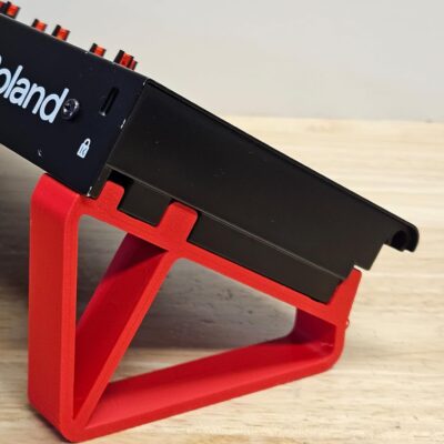 Made in USA 30 Degree Angled Red Color Stands For the Roland Boutique TR-06 TR-08 TR-09 Drum Machines VP-03 Vocoders