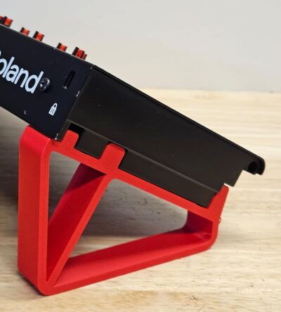 Made in USA 30 Degree Angled Red Color Stands For the Roland Boutique TR-06 TR-08 TR-09 Drum Machines VP-03 Vocoders