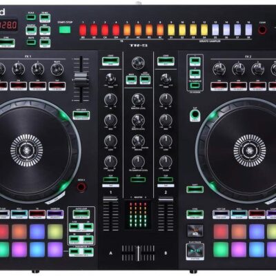71rg9zVkY6L. AC SL1200 1781142718 6798 Roland DJ-505 Two-Channel, Four-Deck Serato DJ Controller (DJ-505)