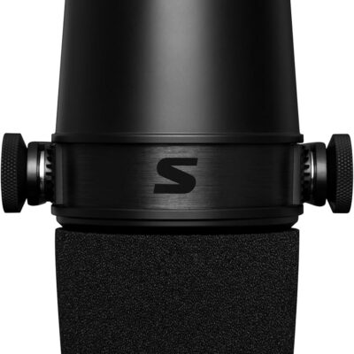 71s06id0hXL. AC SL1500 1781256597 7414 Shure MV7X XLR Dynamic Microphone for Podcasting, Streaming & Vocal Recording – Voice-Isolating Cardioid Mic with Broadcast-Style Design & All-Metal Construction, Black