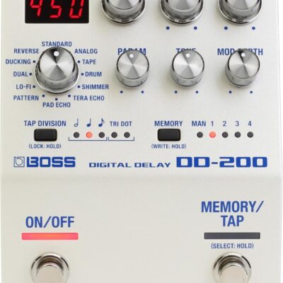 BOSS DD-200 Digital Delay Guitar Pedal (DD-200)