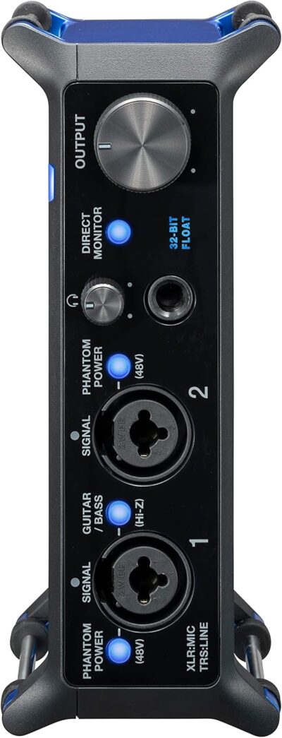 71vLMGg8Y9L. AC SL1500 1781099765 6101 Zoom UAC-232 32-Bit Float Audio Interface for Music & Streaming with 2 XLR/TRS Combo Inputs, Headphone Output, 192 kHz Sample Rate