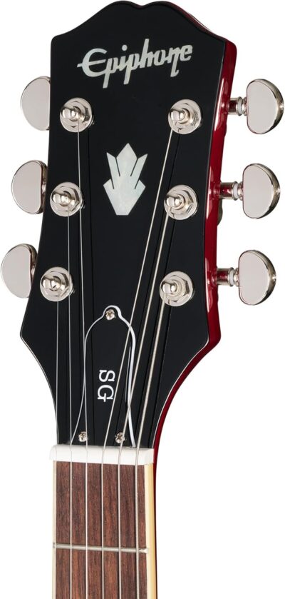 Epiphone Inspired by Gibson SG Standard Lefty, Cherry with Bag