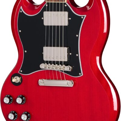 Epiphone Inspired by Gibson SG Standard Lefty, Cherry with Bag
