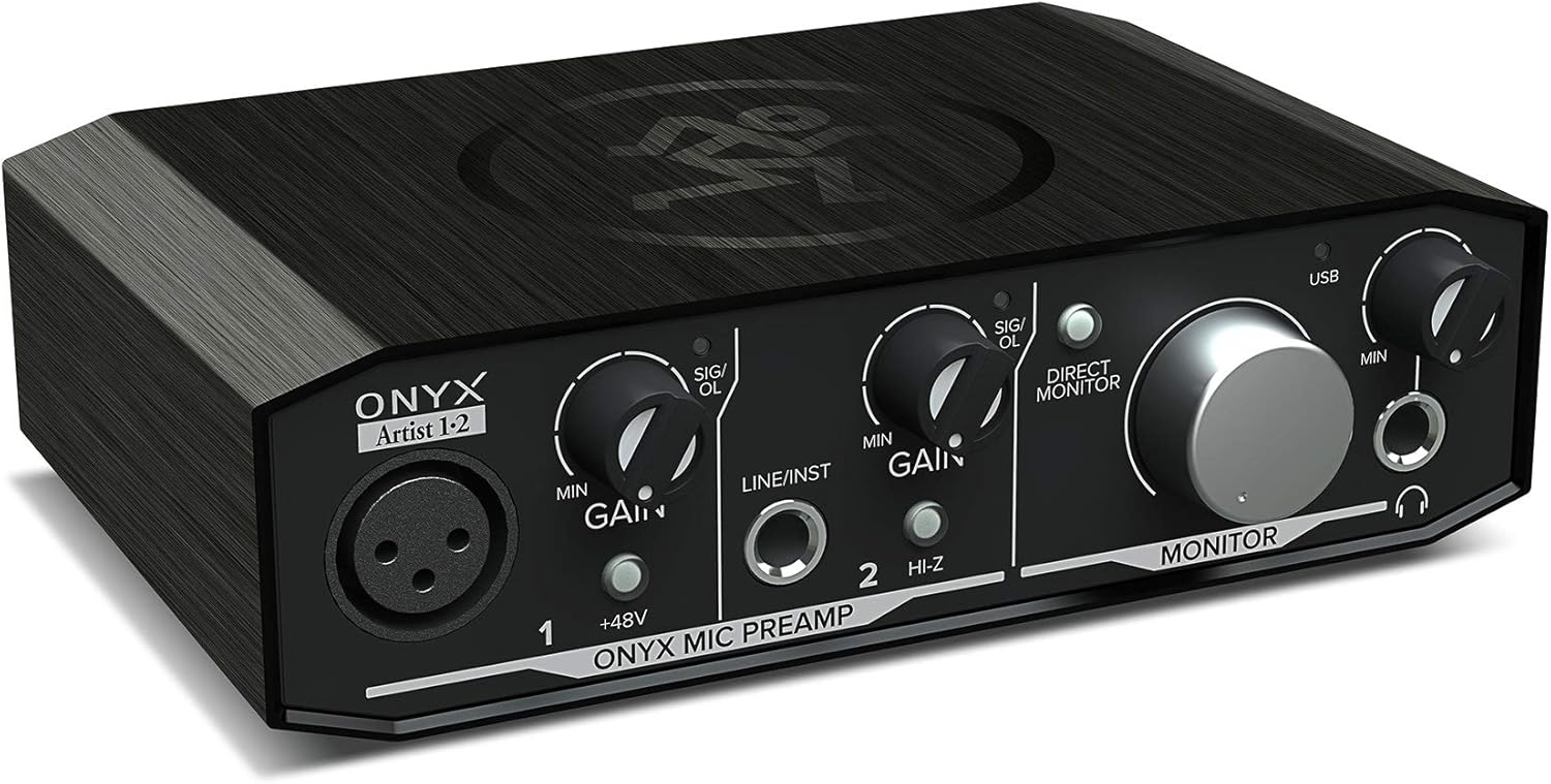 Mackie Audio Interface, Onyx Artist 1X2 USB Audio Interface (Onyx Artist 1-2)