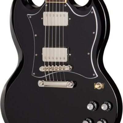 Epiphone Inspired by Gibson SG Standard, Ebony with Bag