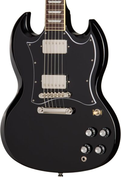 Epiphone Inspired by Gibson SG Standard, Ebony with Bag