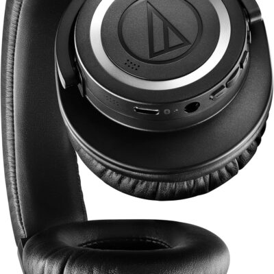 814aRXTnYCL. AC SL1500 Audio-Technica ATH-M50XBT2 Wireless Headphones, Black