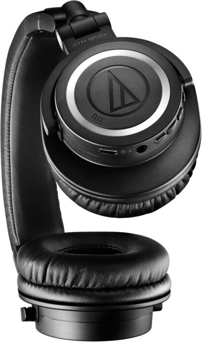 814aRXTnYCL. AC SL1500 Audio-Technica ATH-M50XBT2 Wireless Headphones, Black