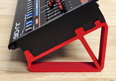 Made in USA 30 Degree Angled Red Color Stands For the Roland Boutique TR-06 TR-08 TR-09 Drum Machines VP-03 Vocoders
