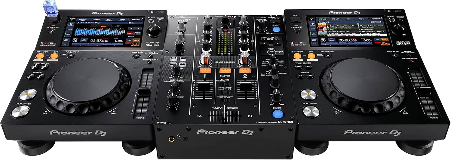 Pioneer DJ DJM-450 2-Channel DJ Mixer