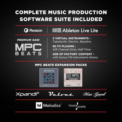 M-AUDIO Keystation 49 MK3 – Synth Action 49 Key USB MIDI Keyboard Controller with Assignable Controls, Pitch and Mod Wheels, and Software Included
