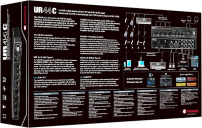 81B3YtYShEL. AC SL1500 Steinberg UR44C 6×4 USB 3.0 Audio Interface with Cubase AI and Cubasis LE