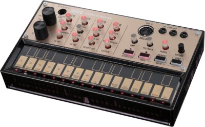 Korg Volca Keys Analogue Loop Synthesizer Polyphonic w/Simple-three Voice Analog and Self Tuning