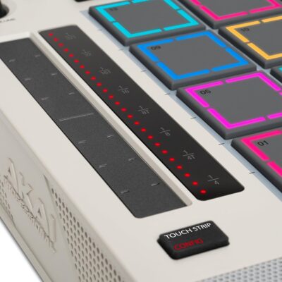 Akai Professional MPC Live III Retro – Standalone Portable Music Production Center with MPCe Pads, Sequencer, Touchscreen, Mic, Stereo Monitors, Audio Interface, Wi-Fi, Bluetooth, Battery, Touchstrip