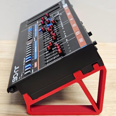 Made in USA 30 Degree Angled Red Color Stands For the Roland Boutique TR-06 TR-08 TR-09 Drum Machines VP-03 Vocoders