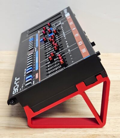 Made in USA 30 Degree Angled Red Color Stands For the Roland Boutique TR-06 TR-08 TR-09 Drum Machines VP-03 Vocoders