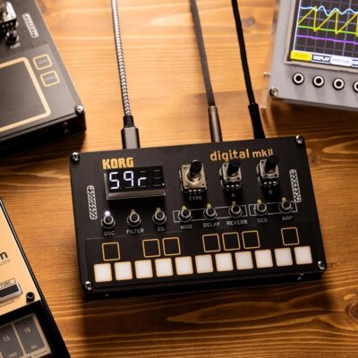 Korg Nu:Tekt NTS-1 MKII Build Your Own Digital Synthesizer Kit