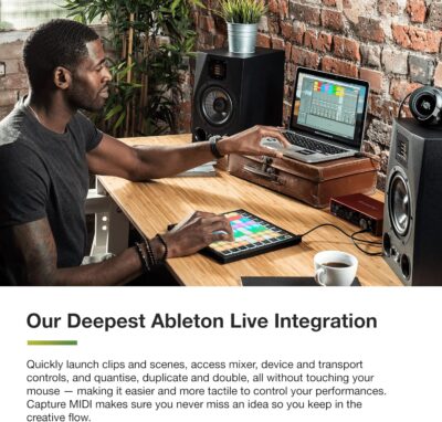 81HlulZYk7L. AC SL1500 1781151424 8921 Novation Launchpad X MIDI Grid Controller for Ableton Live/Logic Pro — Easy Controls, Dynamic Note Playing, Scale Modes