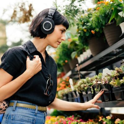 81JVFKYTKdL. AC SL1500 Audio-Technica ATH-M50XBT2 Wireless Headphones, Black
