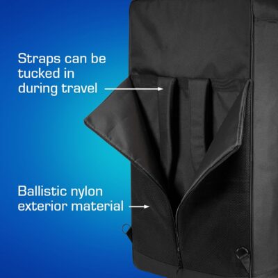 ANALOG CASES Moog Subsequent 37 / Subsequent 25 Case – Custom-Fitted Padded SUSTAIN Travel Case with Backpack Straps