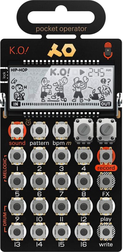 81OjkySxokL. AC SL1500 1781149359 5880 teenage engineering pocket operator PO-33 K.O.! micro sampler and drum machine with built-in microphone, sequencer and effects