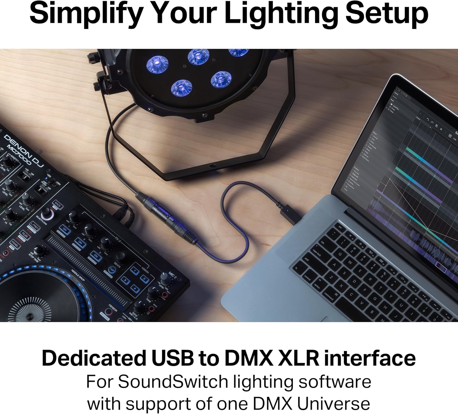 Rane ONE MKII DJ Controller and DMX Interface for Live Music, DJ sets, Events, Music production