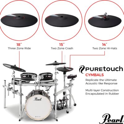 e/MERGE e/HYBRID Electronic Drum Set Powered by KORG