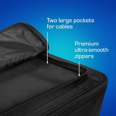 ANALOG CASES Prophet Rev2 / Trigon-6 / Prophet 6 /OB6 Case – Custom-Fitted Padded SUSTAIN Travel Case with Backpack Straps