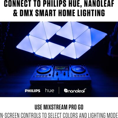 81WxlXT6gDL. AC SL1500 Numark Mixstream Pro Go Portable DJ Controller with Battery, Mixer with Stem Separation, Speakers, WiFi Streaming, Touchscreen, works with Serato DJ