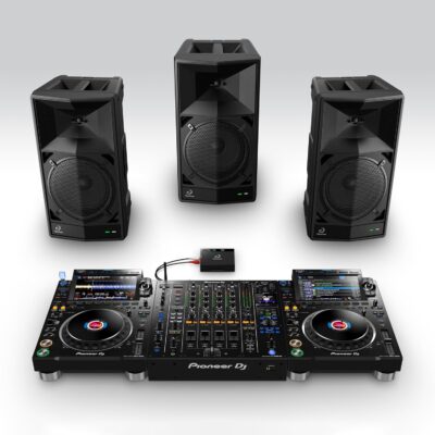 81YCNaflyIL. AC SL1500 AlphaTheta Wave‑Eight Battery‑Powered Party Speaker for DJs & Performers – Portable Bluetooth Event Speaker with Ultra‑Low‑Latency Wireless Audio, High‑Output Sound, Built‑in Battery
