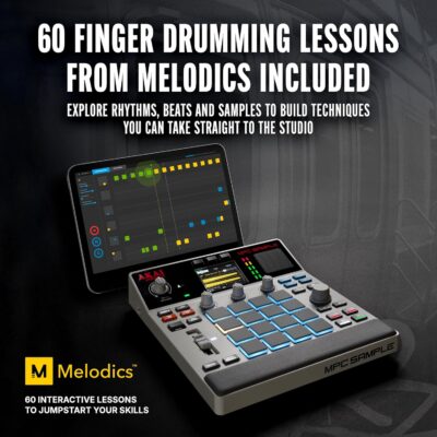 81Yaot6PIQL. AC SL1500 Akai Professional MPC Sample Standalone Portable Sampler, Sequencer and Effects Processor, with Rechargeable Battery, USB-C, Built-in Speaker and Microphone