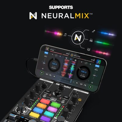81ZRfcqNeFL. AC SL1500 Reloop Mixtour Pro High-quality, ultra-portable, all-in-one four-deck DJ controller with audio interface