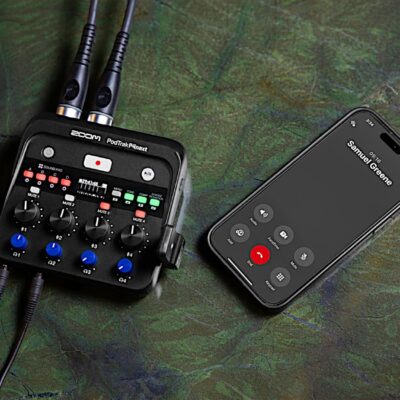 81ax1lBlmVL. AC SL1500 Zoom PodTrak P4next Podcast Recorder, 4 Mic Inputs, 4 Headphone Outputs, Battery Powered, AI Noise Reduction, Sound Pads, Phone Input, USB Audio Interface