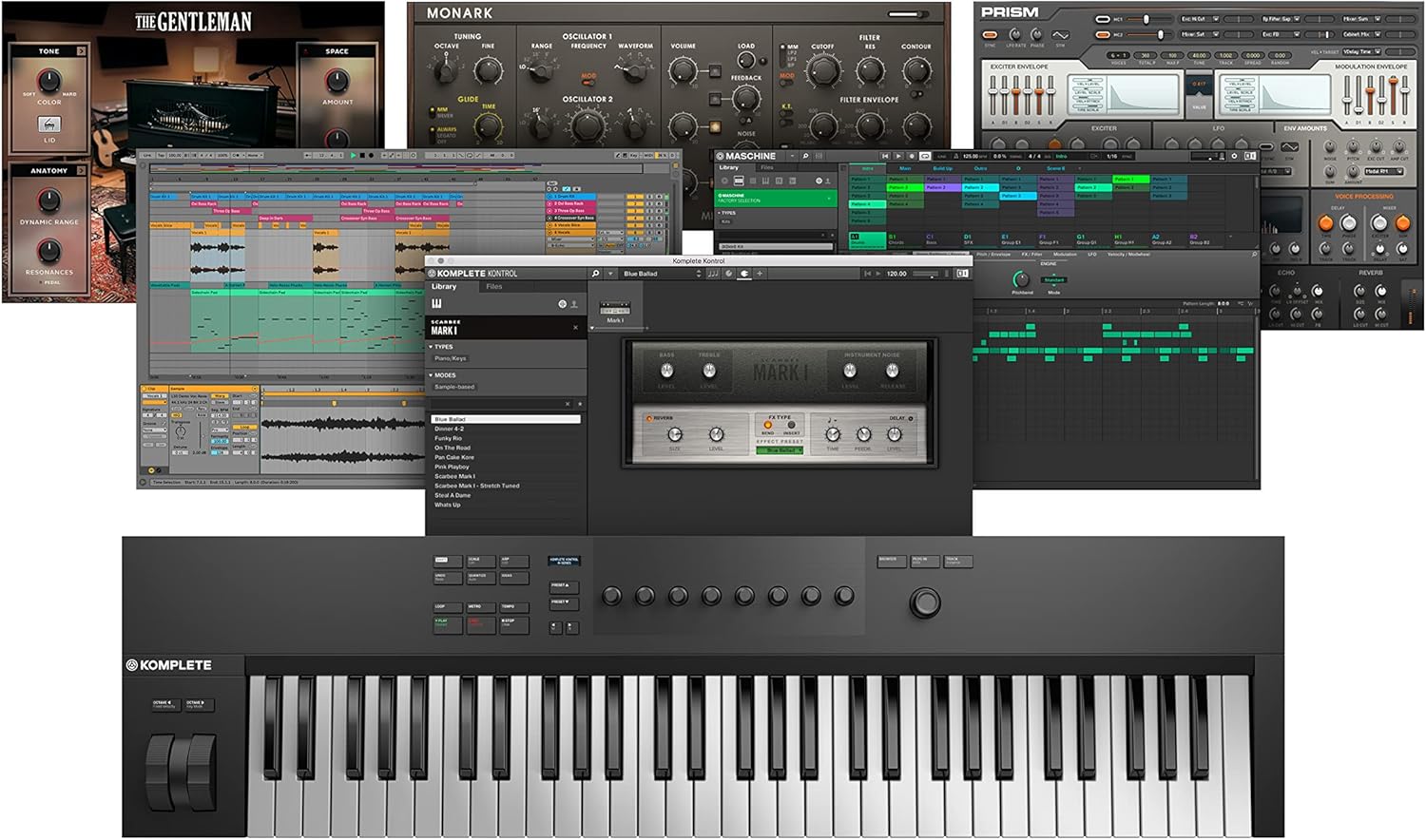 Native Instruments Komplete Kontrol A61 Controller Keyboard