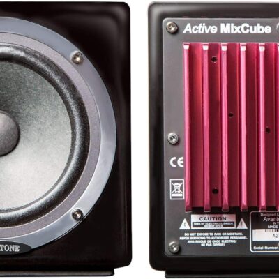 Avantone Audio Active MixCubes – Gloss Black/Pair