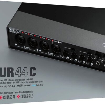 81cve0kdKxL. AC SL1500 Steinberg UR44C 6×4 USB 3.0 Audio Interface with Cubase AI and Cubasis LE