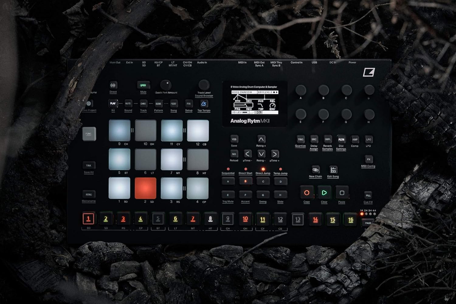 Elektron Analog Rytm MKII 8-Voice Drum Computer & Sampler