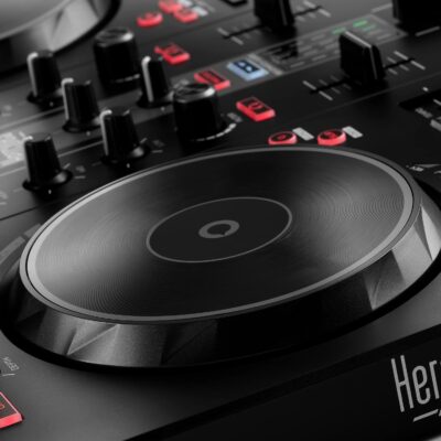 81ebBZuY0uL. AC SL1500 Hercules DJControl Inpulse 300 MK2 USB DJ Controller – Beginner DJ Set, 2-Deck Mixer with Built-In Sound Card, 16 Pads, Serato DJ Lite & DJUCED Software Included