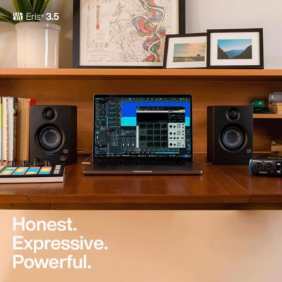 81f2ADbrG8L. AC SL1500 1781107748 8069 PreSonus Eris 3.5 Studio Monitors, Pair — Powered, Active Monitor Speakers for Near Field Music Production, Desktop Computer, Hi-Fi Audio