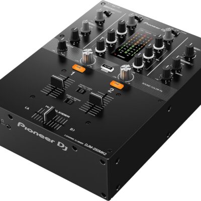 Pioneer DJ DJM-250MK2 2-Channel DJ Mixer,Black