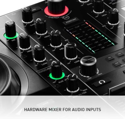 Hercules DJControl Inpulse 500: 2-deck USB DJ controller for Serato DJ and DJUCED (included)