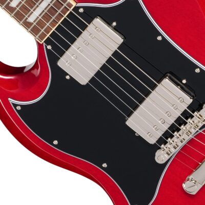 Epiphone Inspired by Gibson SG Standard Lefty, Cherry with Bag