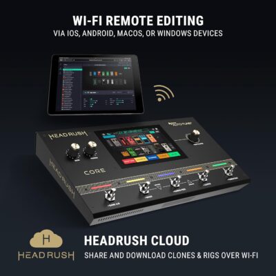 81jG WsptdL. AC SL1500 HeadRush Core – Guitar and Vocal Multi Core Effects Amp Modeling Processor with Cloning, Looper, Antares Auto-Tune, Wi-Fi, Touchscreen, and Bluetooth