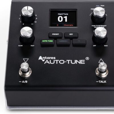 81kkU7KZQrL. AC SL1500 HeadRush VX5 Vocal Effects Pedal with Antares AutoTune for Vocalists with Real Time Pitch Correction, Vocal Harmony, Guitar and Mic in and Audio Interface