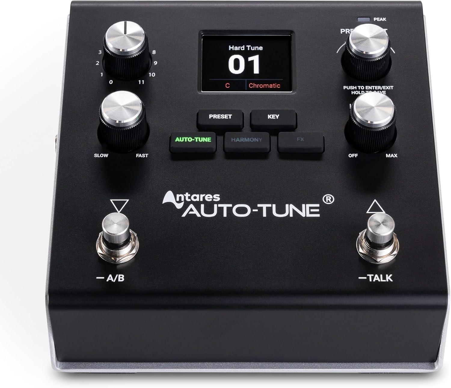 HeadRush VX5 Vocal Effects Pedal with Antares AutoTune for Vocalists with Real Time Pitch Correction, Vocal Harmony, Guitar and Mic in and Audio Interface